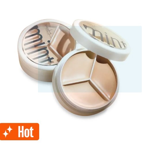 Sweet Mint Concealer Palette 3 Color
