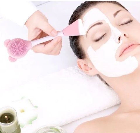 Silicon Mask Brush
