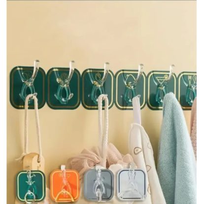 Self adhesive row hook